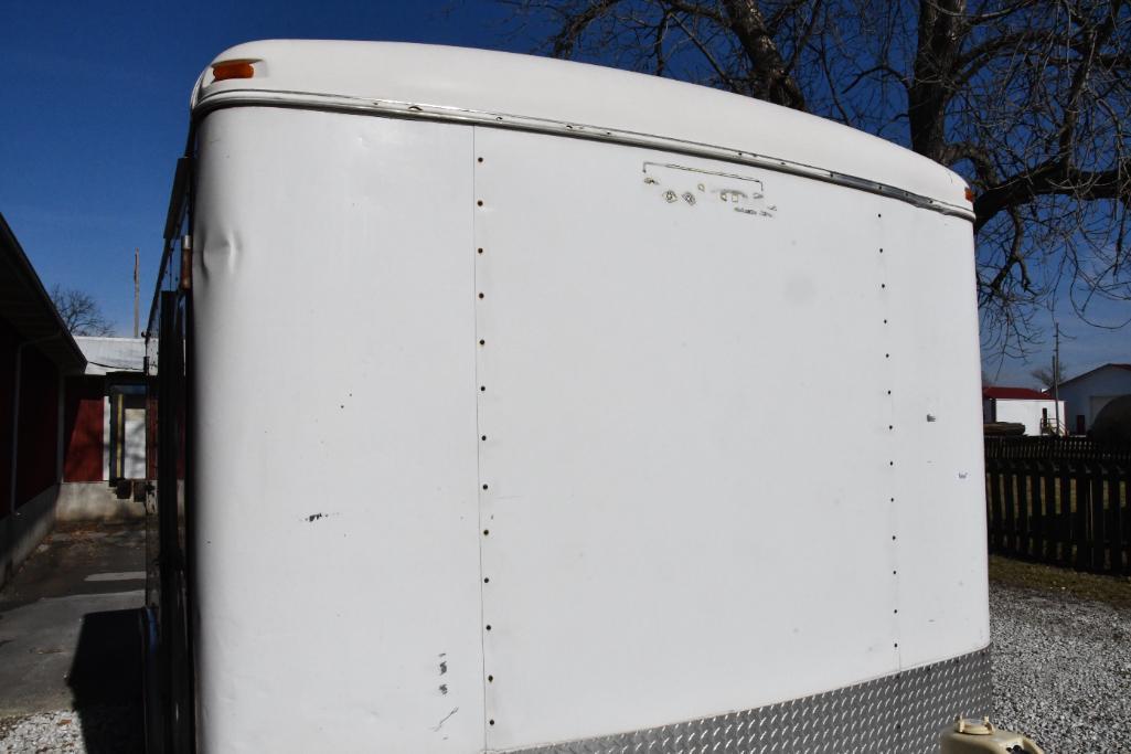 2000 Doolittle 14' tandem axle cargo trailer