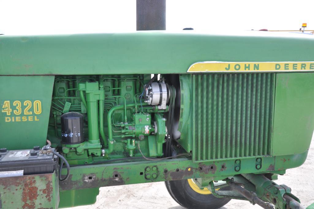 John Deere 4320 2wd tractor