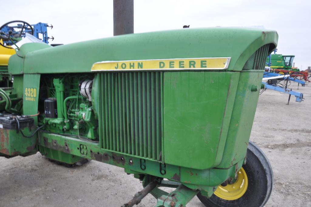 John Deere 4320 2wd tractor