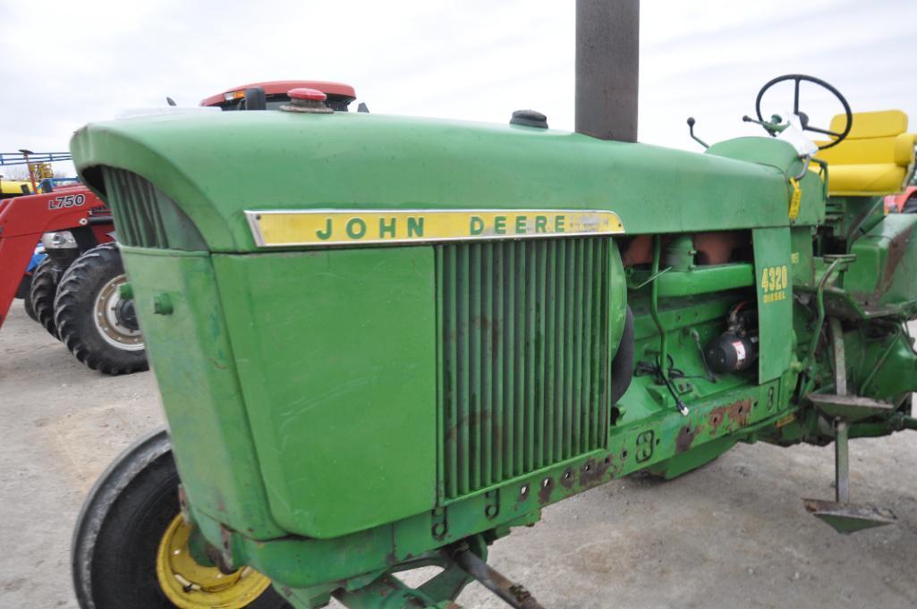 John Deere 4320 2wd tractor