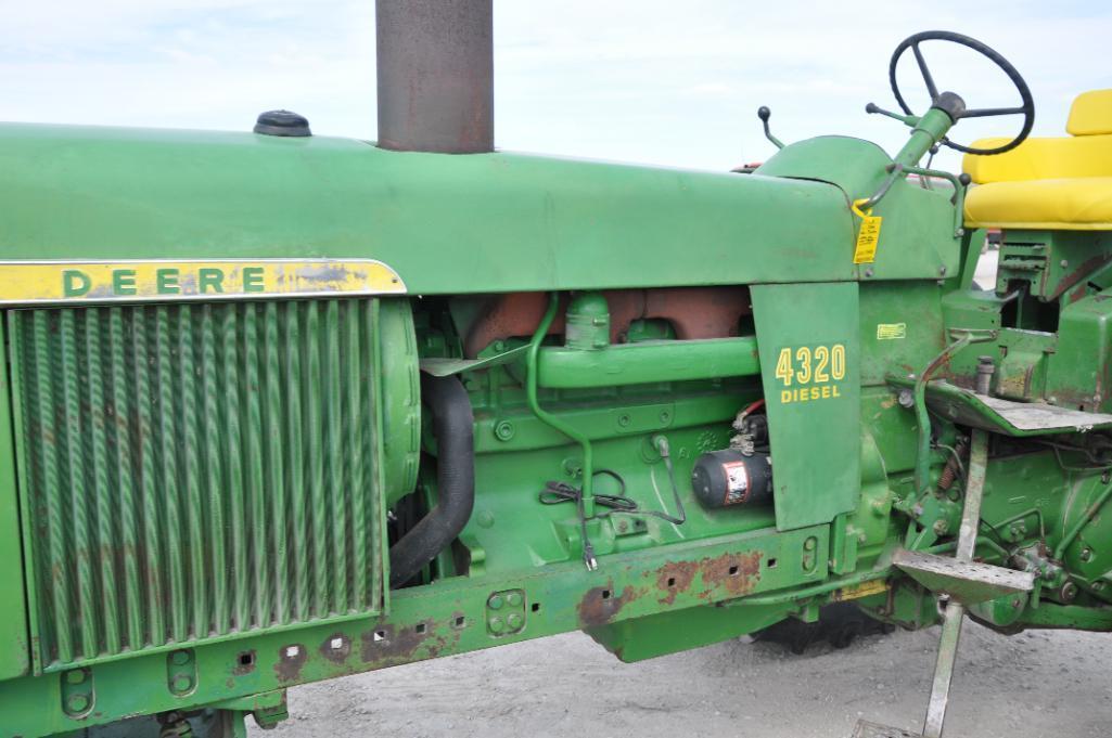 John Deere 4320 2wd tractor