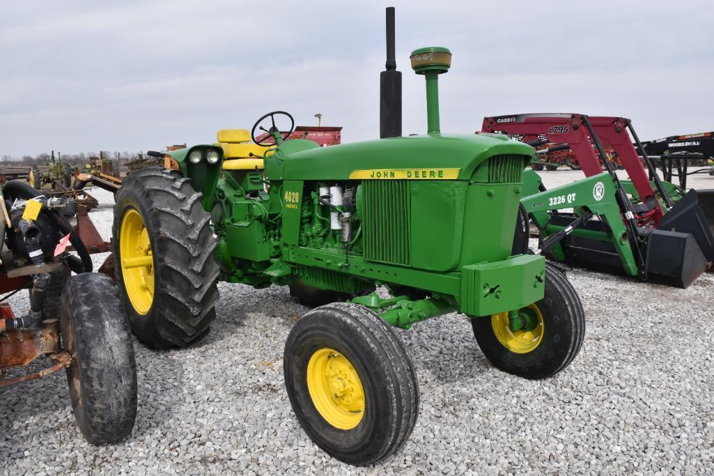 1966 John Deere 4020 2wd tractor