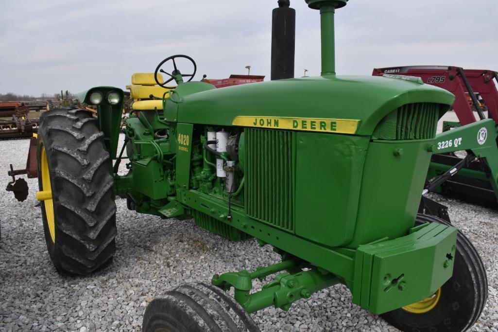1966 John Deere 4020 2wd tractor