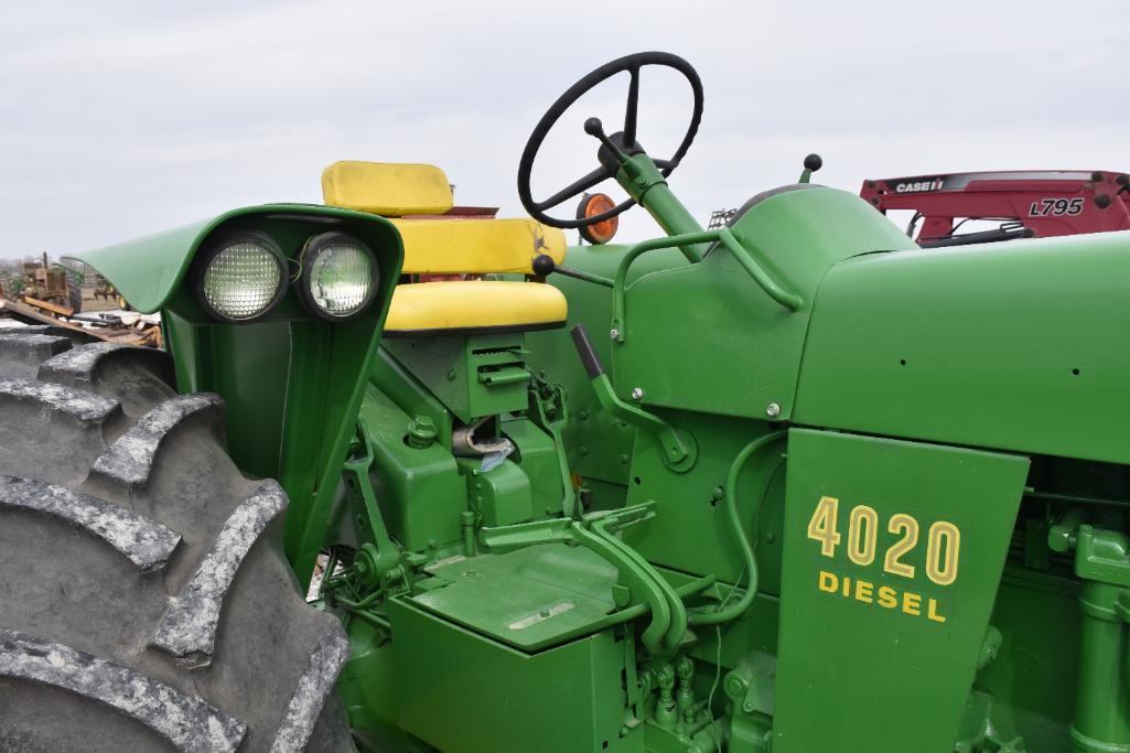 1966 John Deere 4020 2wd tractor