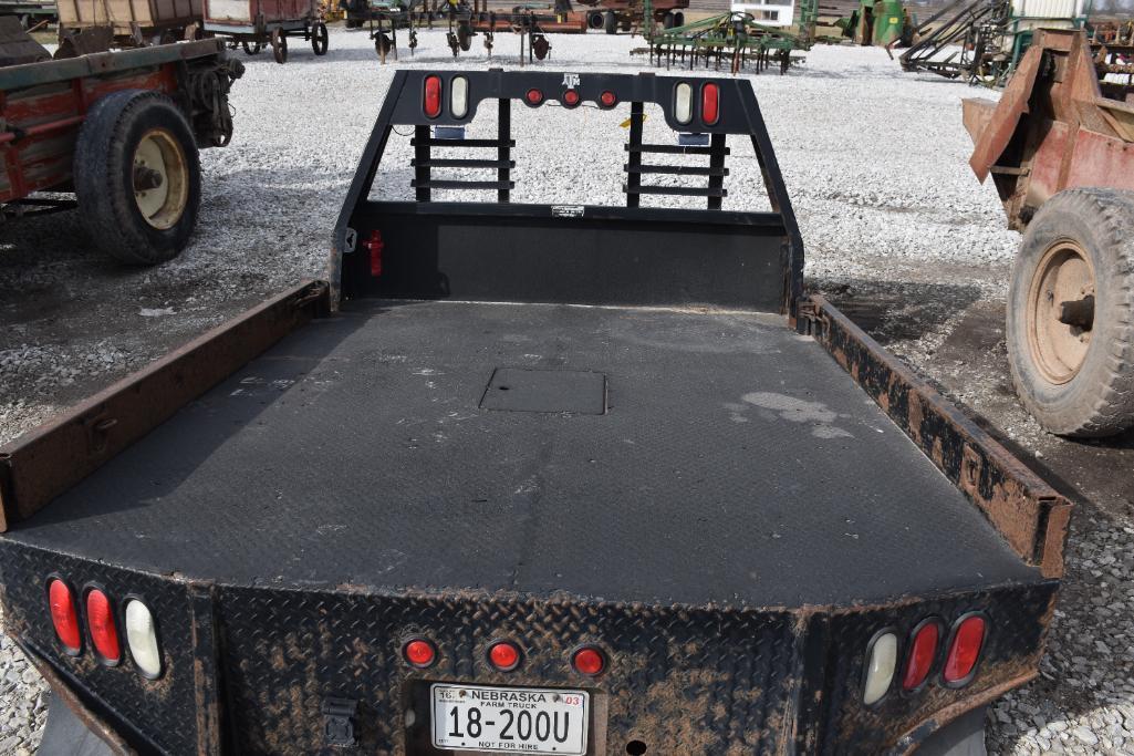Bradford Built 9' steel flatbed