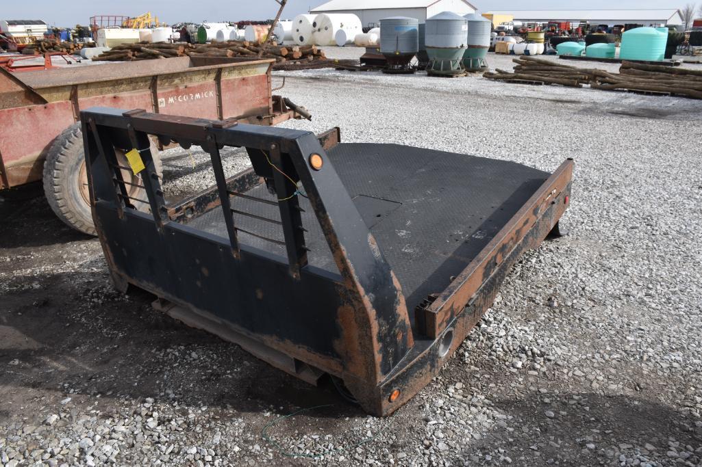 Bradford Built 9' steel flatbed