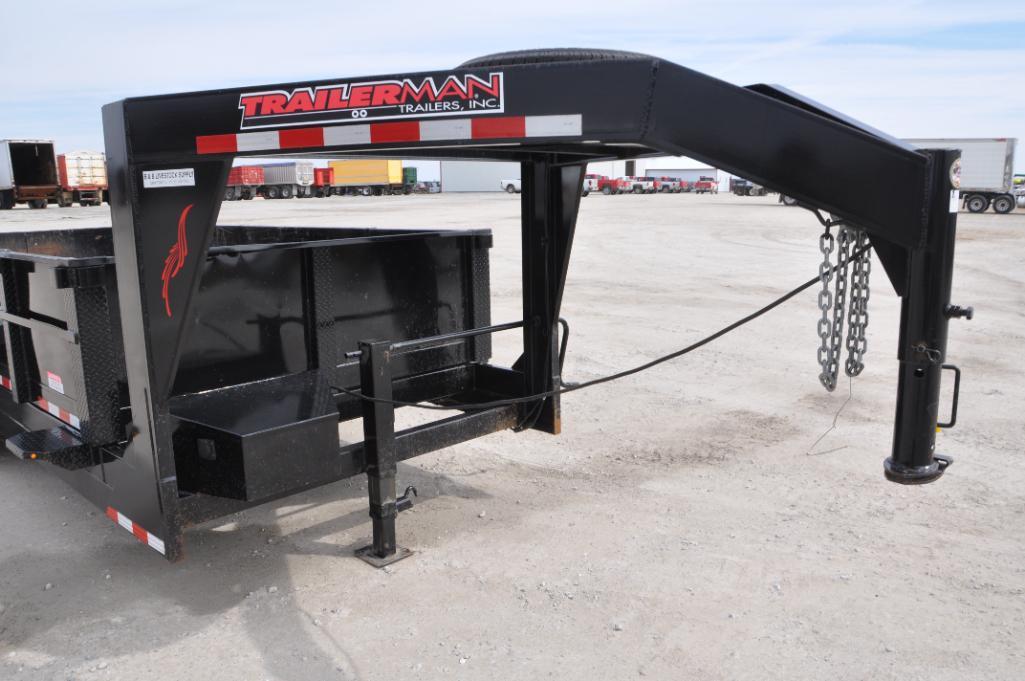2018 Trailerman 7' X 16' dump trailer