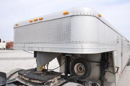 1998 Featherlite 32' aluminum livestock trailer