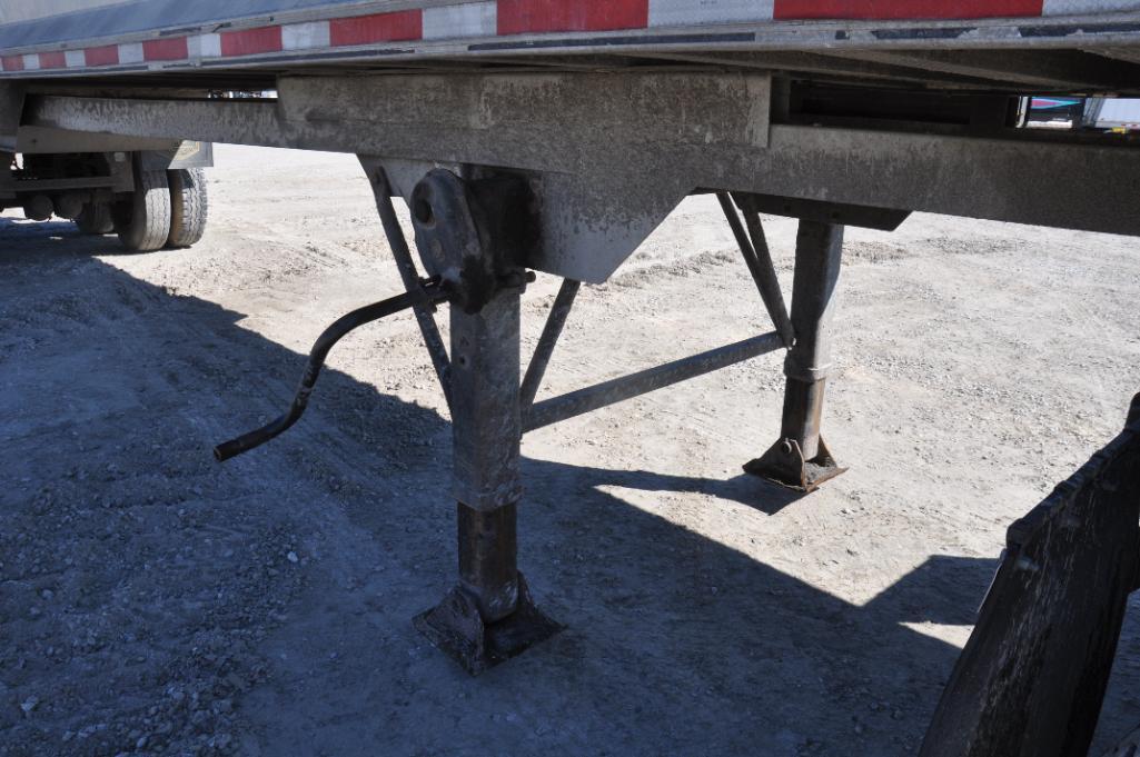 1999 Mac 39' aluminum frameless dump trailer