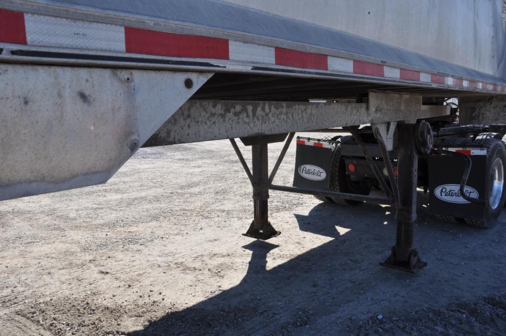 1999 Mac 39' aluminum frameless dump trailer