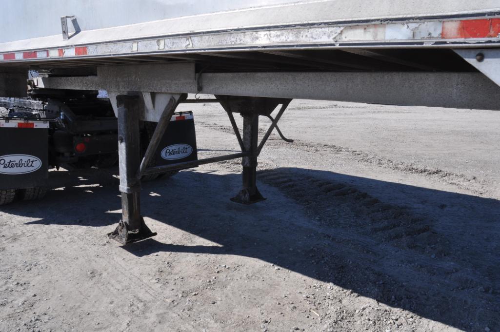 1999 Mac 39' aluminum frameless dump trailer
