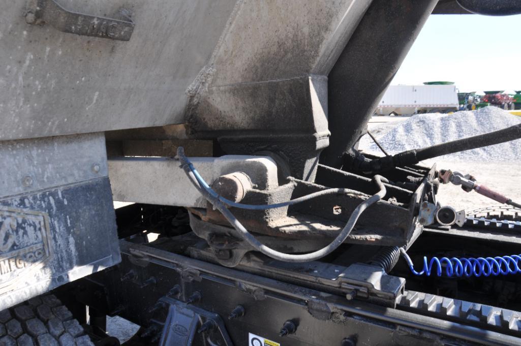 1999 Mac 39' aluminum frameless dump trailer