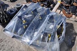 (16) Precsion eSet meters w/ plates and clutches off 1770NT planter