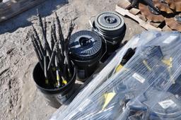 (16) Precsion eSet meters w/ plates and clutches off 1770NT planter
