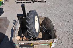 Ground drive wheel for liquid applicator