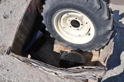 Ground drive wheel for liquid applicator