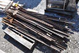 (40) Steel posts