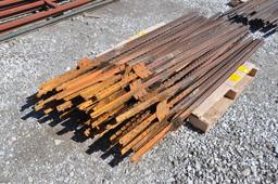 (51) 7' steel posts