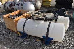 Liquid fertilizer system off Kinze 3500 planter