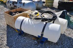 Liquid fertilizer system off Kinze 3500 planter