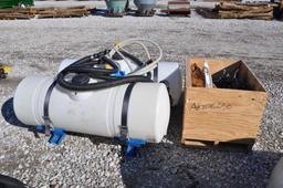 Liquid fertilizer system off Kinze 3500 planter
