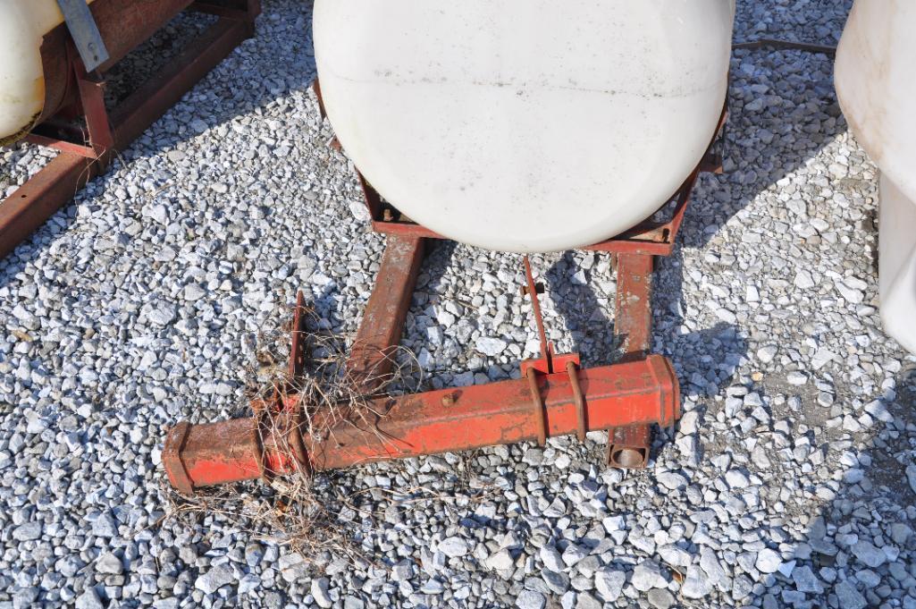 (2) 200 gal. saddle tanks