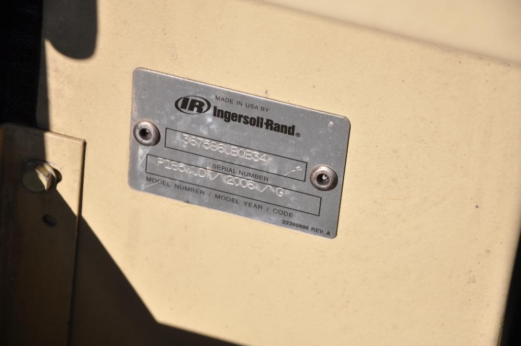 2006 Ingersoll Rand 185 portable air compressor