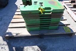 (18) John Deere suitcase weights