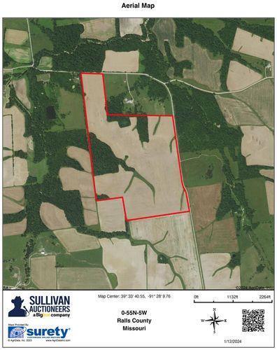 Tract 1 - 185.1 surveyed acres