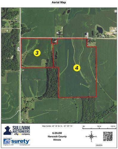 Tract 3 - 45.69 surveyed acres