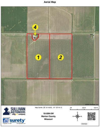 Tract 1 - 77.8 surveyed acres