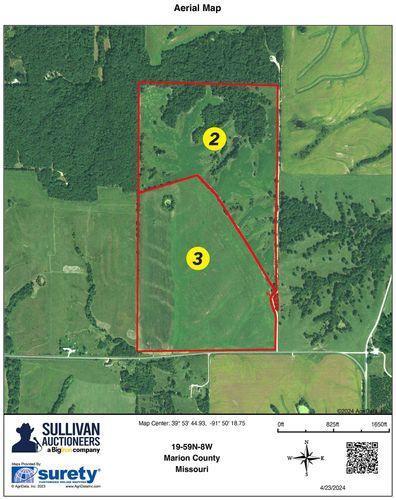 Tract 2 - 90.8 surveyed acres