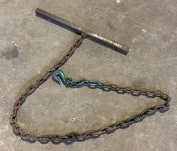 shop made tow chain
