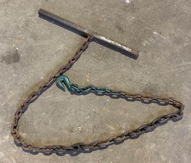 shop made tow chain