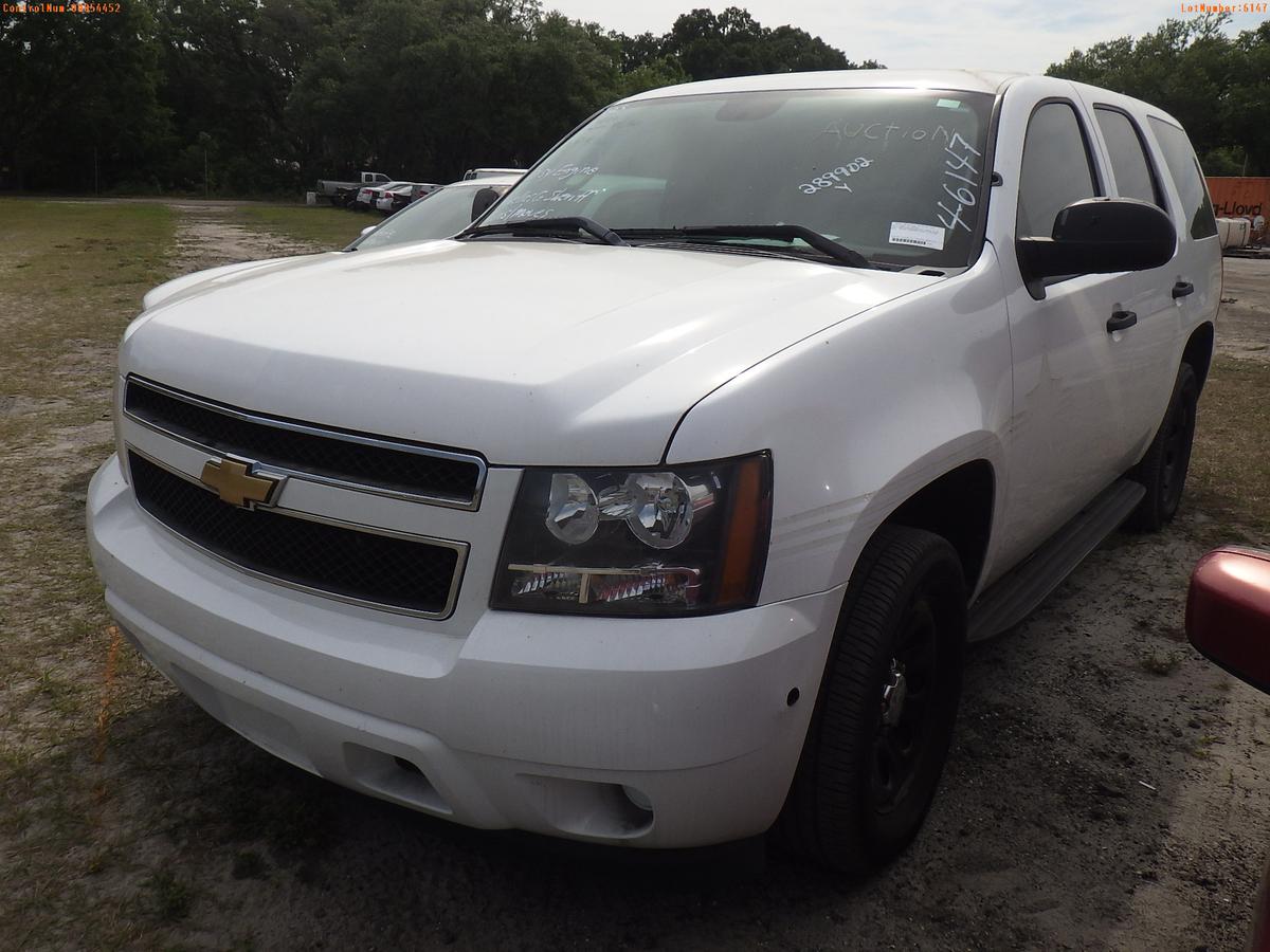 4-06147 (Cars-SUV 4D)  Seller: Gov-Pinellas County Sheriffs Ofc 2012 CHEV TAHOE