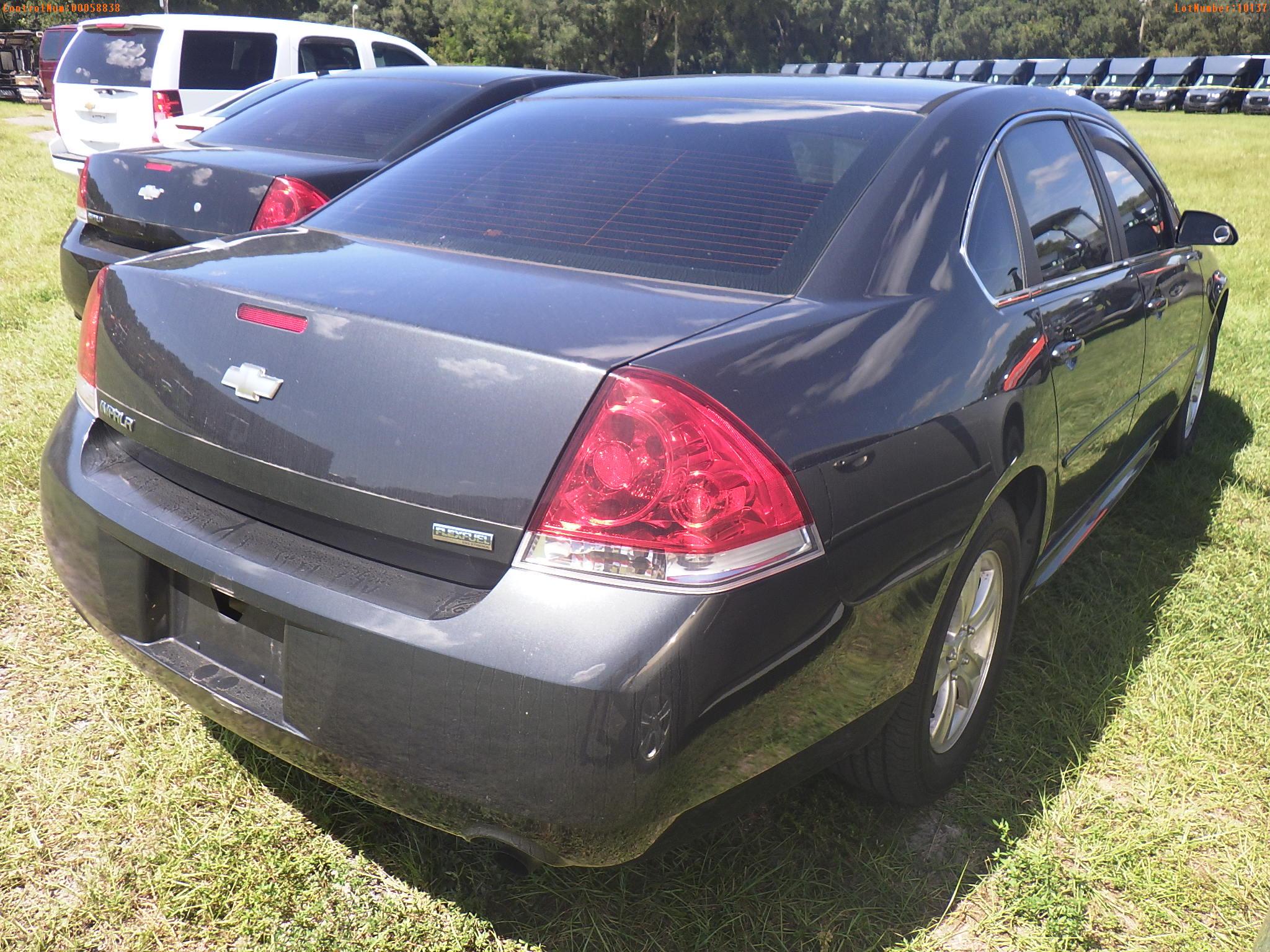 10-10137 (Cars-Sedan 4D)  Seller: Gov-Sarasota County Sheriffs Dept 2012 CHEV IM