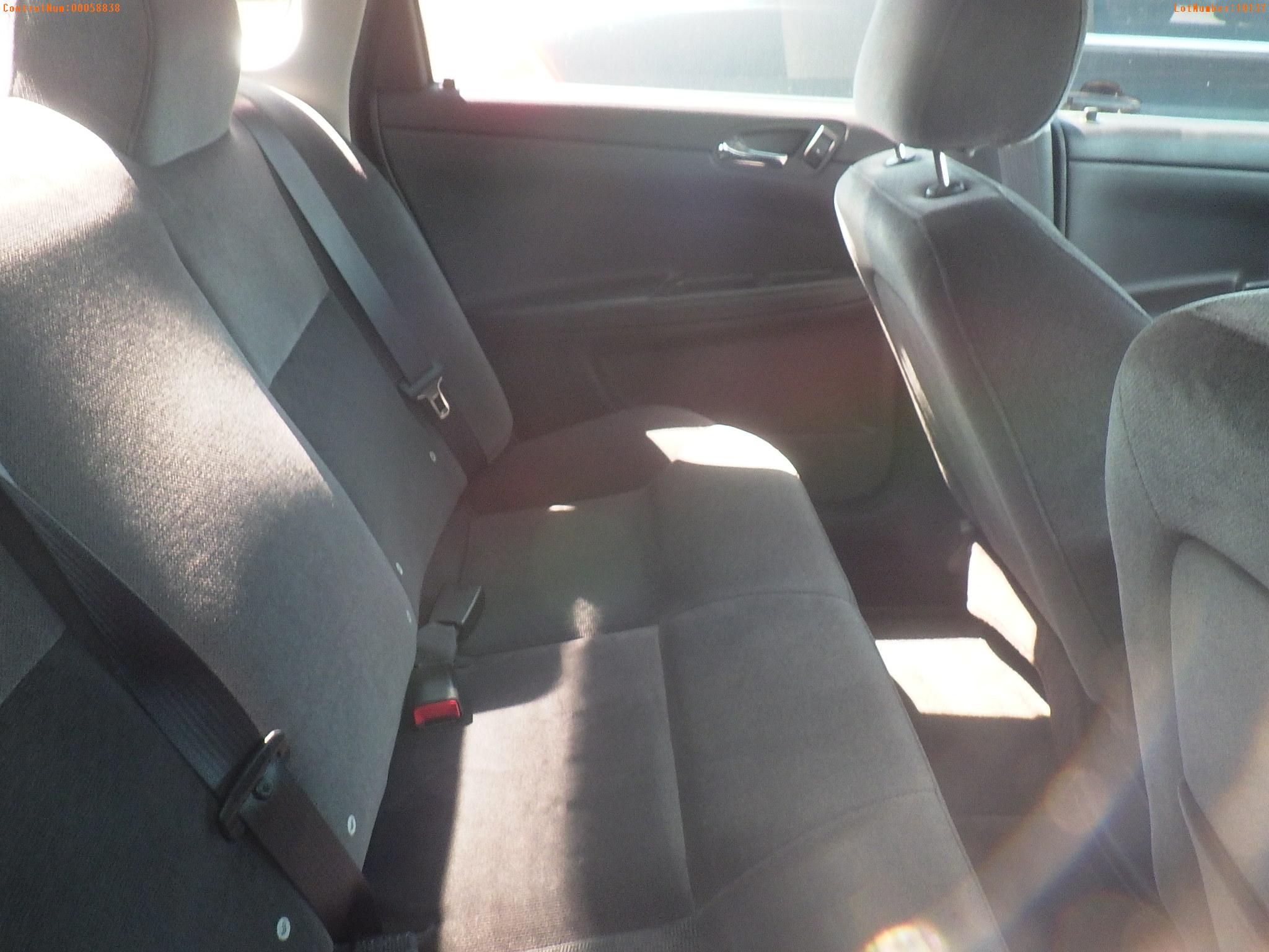 10-10137 (Cars-Sedan 4D)  Seller: Gov-Sarasota County Sheriffs Dept 2012 CHEV IM