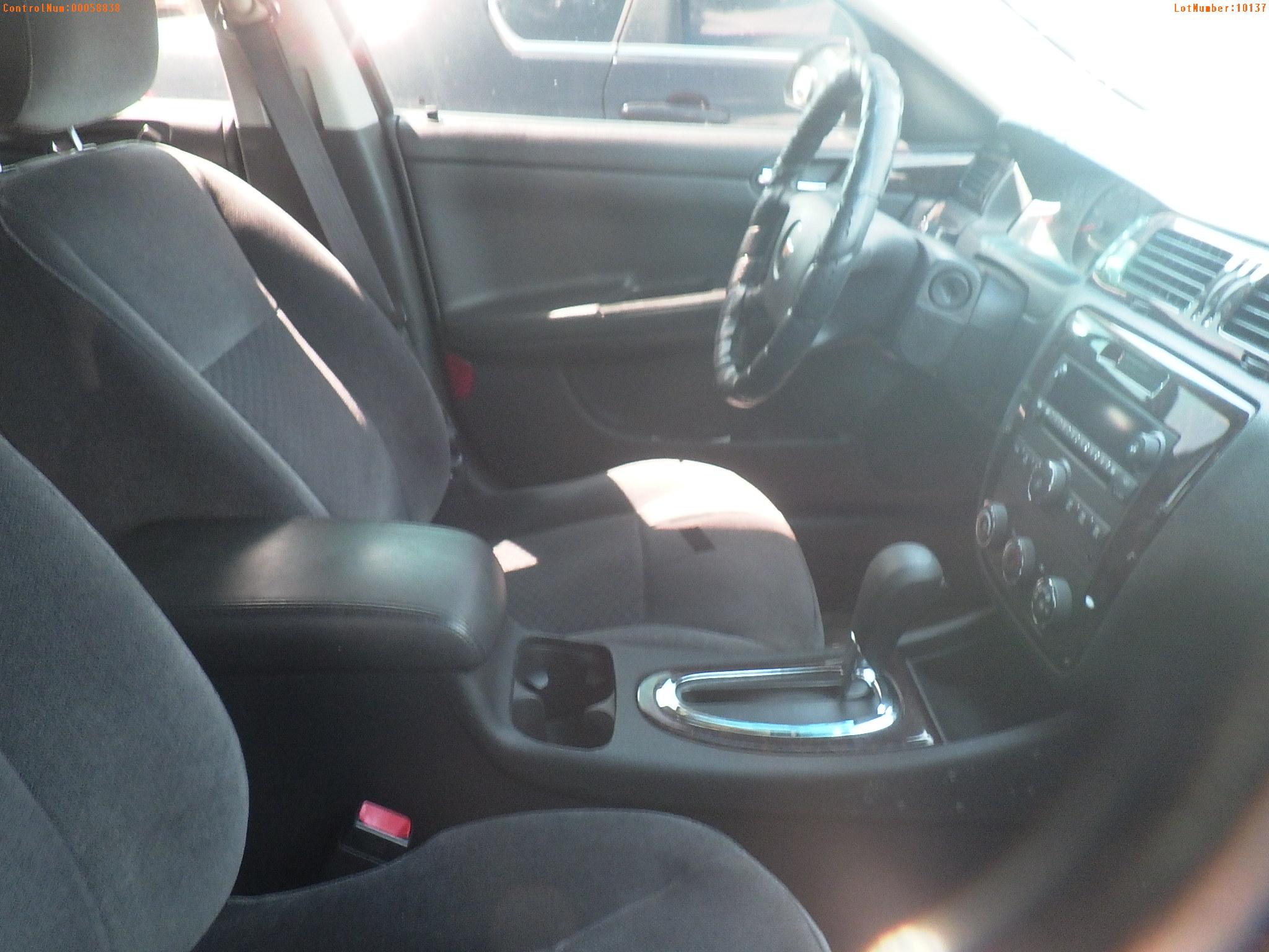 10-10137 (Cars-Sedan 4D)  Seller: Gov-Sarasota County Sheriffs Dept 2012 CHEV IM