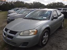 3-06141 (Cars-Sedan 4D)  Seller: Gov-Pinellas County Sheriffs Ofc 2005 DODG STRA