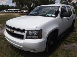 7-06227 (Cars-SUV 4D)  Seller: Gov-Pinellas County Sheriffs Ofc 2012 CHEV TAHOE
