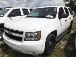 7-06227 (Cars-SUV 4D)  Seller: Gov-Pinellas County Sheriffs Ofc 2012 CHEV TAHOE