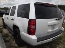 7-06235 (Cars-SUV 4D)  Seller: Gov-Pinellas County Sheriffs Ofc 2013 CHEV TAHOE