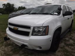 7-10121 (Cars-SUV 4D)  Seller: Gov-Pinellas County Sheriffs Ofc 2013 CHEV TAHOE