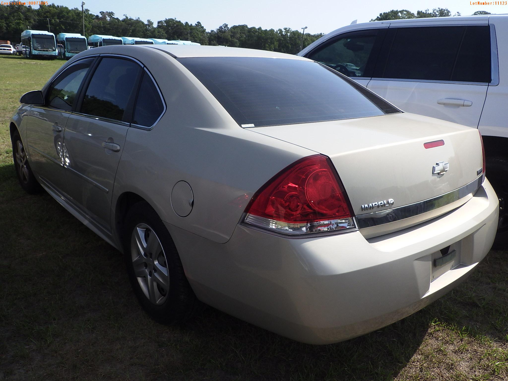 7-11123 (Cars-Sedan 4D)  Seller: Gov-Sarasota County Sheriffs Dept 2011 CHEV IMP