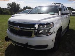 8-10124 (Cars-SUV 4D)  Seller: Gov-Pinellas County Sheriffs Ofc 2015 CHEV TAHOE