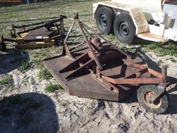 4-01156 (Equip.-Mower)  Seller:Private/Dealer 3PT HITCH ROTARY MOWER & 3PT HITCH