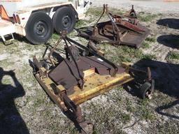 4-01156 (Equip.-Mower)  Seller:Private/Dealer 3PT HITCH ROTARY MOWER & 3PT HITCH