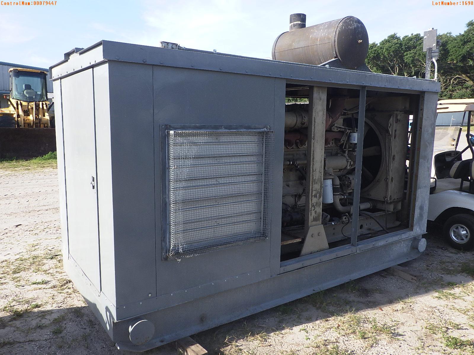 5-01698 (Equip.-Generator)  Seller:Private/Dealer CUMMINS NT855-GS 500FDR5053FF-