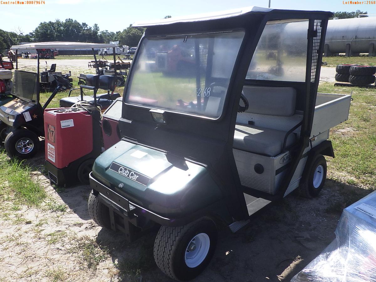 5-02168 (Equip.-Cart)  Seller:Private/Dealer CLUB CAR TURF 1 SIDE BY SIDE DUMP C