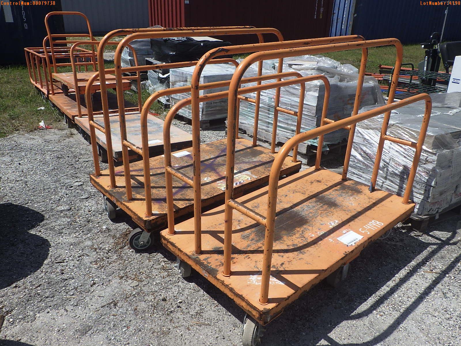 5-04198 (Equip.-Specialized)  Seller:Private/Dealer (6) WAREHOUSE CARTS